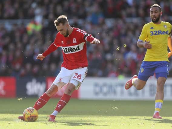 Lewis Wing is an injury doubt for Middlesbrough