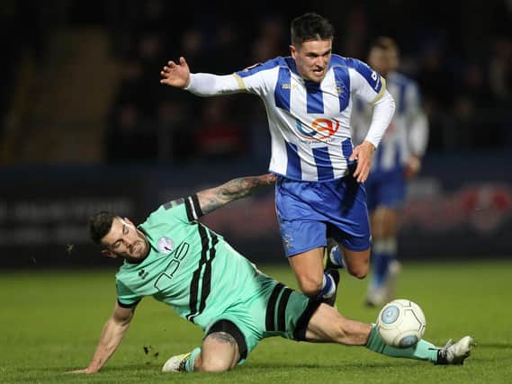 Ryan Donaldson is out of contract at Hartlepool in the summer.