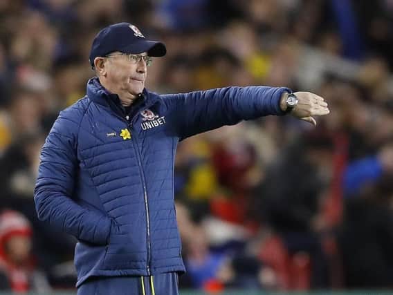 Middlesbrough boss Tony Pulis has seen his side lose five games in a row.
