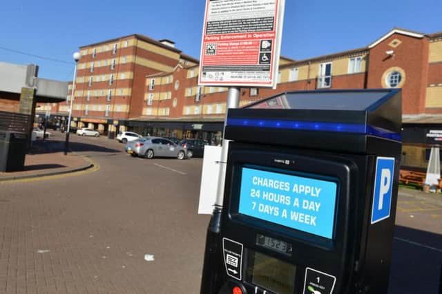 New 24-hour parking charges were introduced in March.