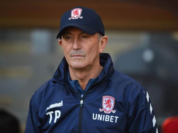 Under-pressure Tony Pulis faces a big weekend with Middlesbrough.
