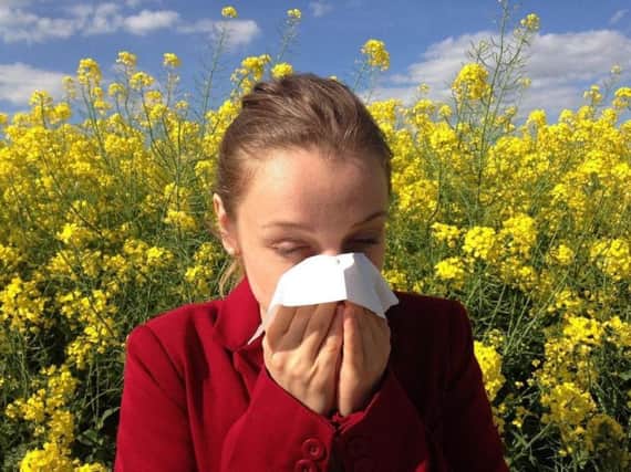 Are you starting to feel symptoms of hay fever? Picture: PA.