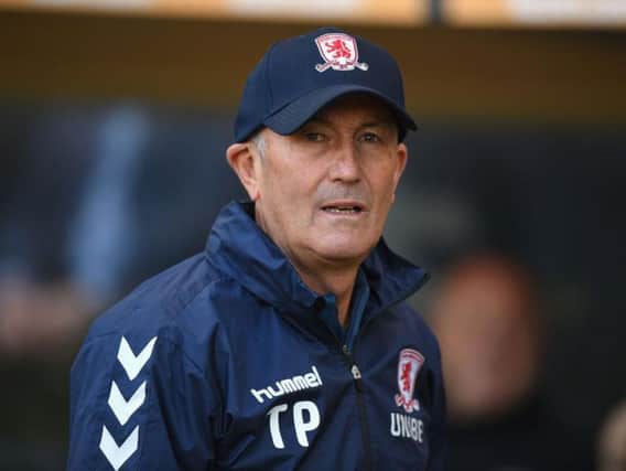 Middlesbrough boss Tony Pulis left out strikers Britt Assombalona and Ashley Fletcher at Swansea.