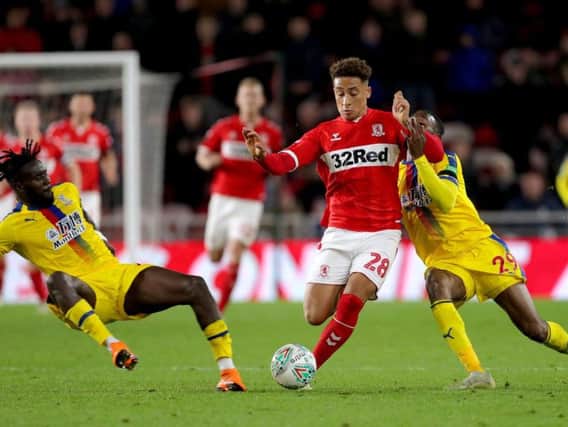 Middlesbrough winger Marcus Tavernier has struggled for game time in the Championship this season.