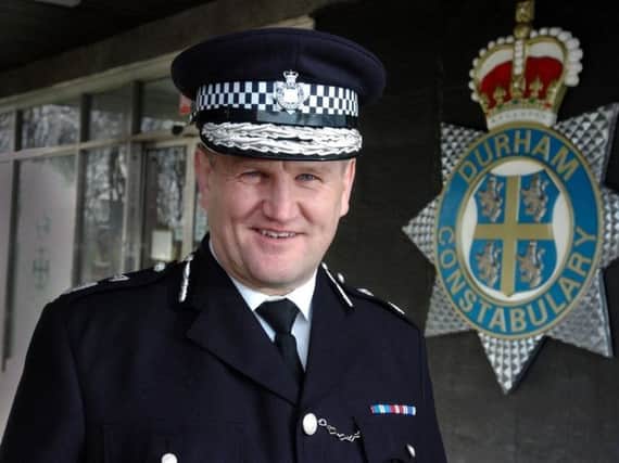 Durham Police Chief Constable Mike Barton.