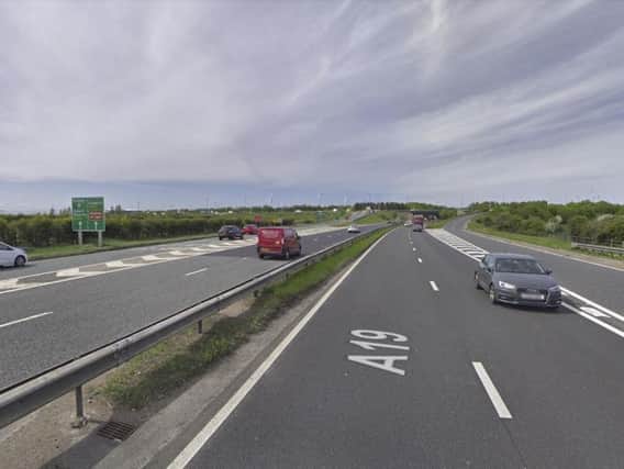 The A19 at the A1231 slip road. Picture credit: Google