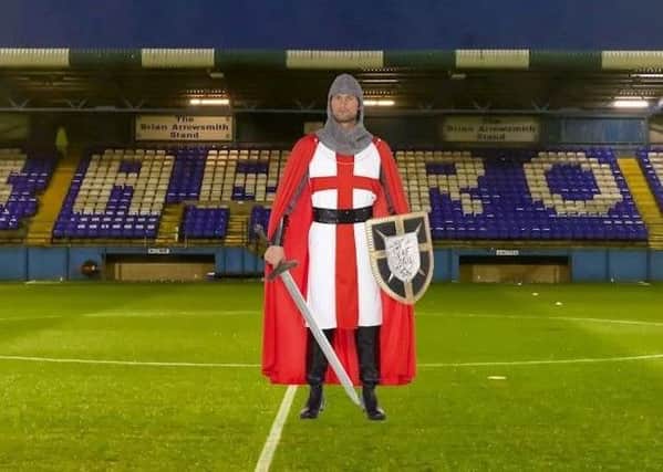 Medieval knights is this year's fancy dress theme for Hartlepool United fans