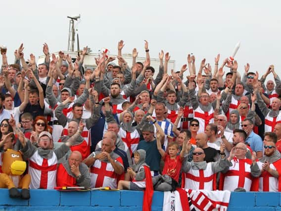 More than 1,100 Hartlepool United fans were at Holker Street to witness Pools' abject performance (Shutterpress).