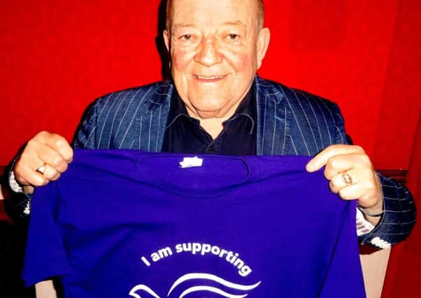 Tim Healy is supporting a sponsored walk in aid of Alice House Hospice.