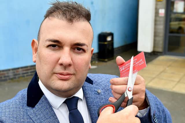 Coun Stephen Akers-Belcher has left the Hartlepool Labour Party and joined the Socialist Labour Party.