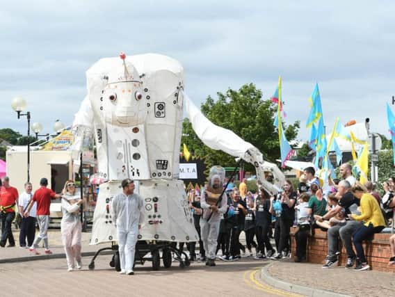 Waterfront Festival at Hartlepool last year.