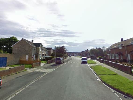 The incident happened in Macrae Road in Hartlepool. Picture: Google.