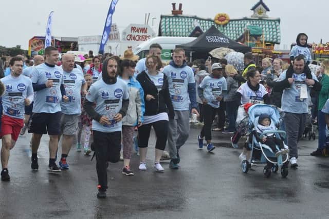 Last year's Miles for Men and Walk for Women event at Seaton Carew.