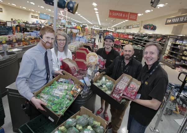 Aldi stores in Hartlepool are donating food to help those in need.