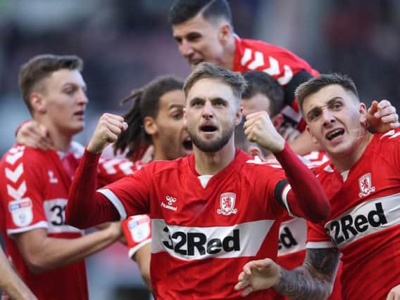 Midfielder Lewis Wing returned to Middlesbrough's starting XI against Reading last time out.