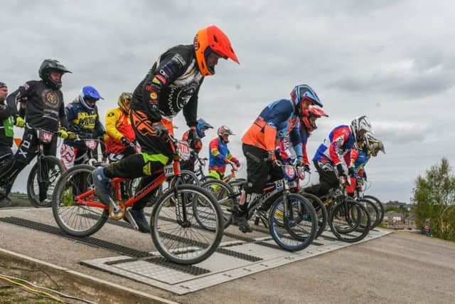 Action from the regional BMX competition held at Summerhill Country Park, Hartlepool, on Sunday.