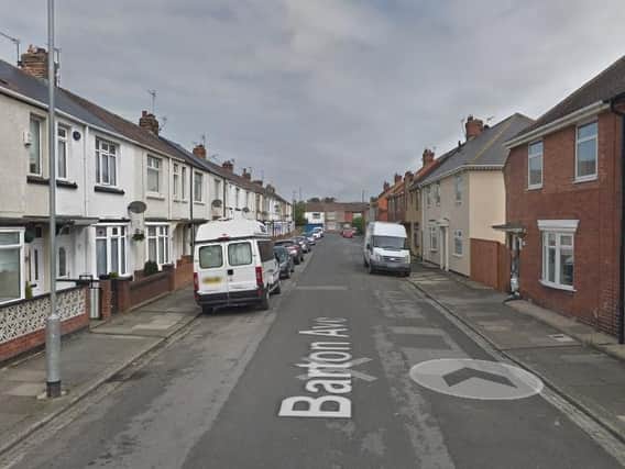Barton Avenue in Hartlepool. 
Image by Google Maps.