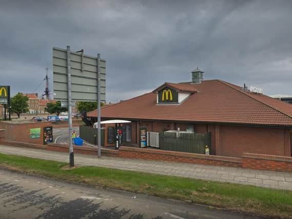 McDonalds at Hartlepool Marina.
Image by Google Maps.