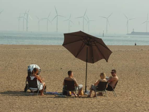 Will you be enjoying the warm weather in Hartlepool today?