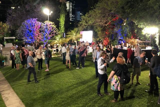 British Embassy Garden Party to honour Michael Rice. Picture: Darron Copeland.