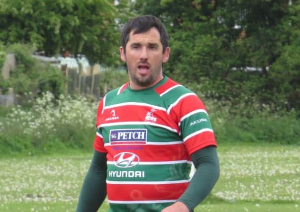 West Hartlepool Rugby Club player Martin Boatman who has died aged 35 from cancer.