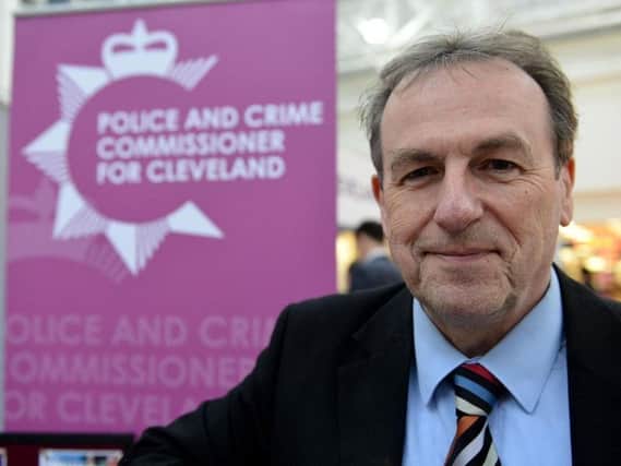 Police and Crime Commissioner for Cleveland, Barry Coppinger