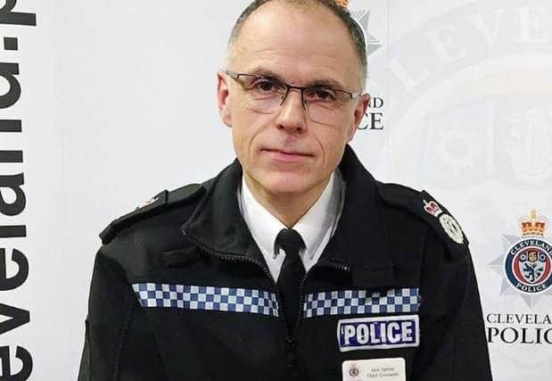 Former Cleveland chief constable Iain Spittal.