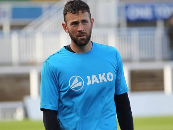 Hartlepool United goalkeeper Scott Loach. His future remains in the balance at Pools, with the player out of contract this summer (Shuttepress).