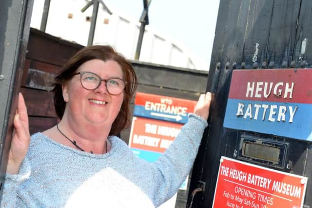 Heugh Gun Battery has achieved its £5,000 target to stay open. Manager Diane Stephens