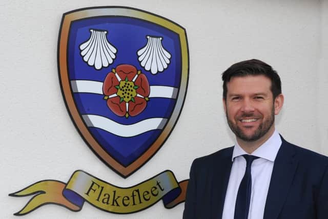 The new Head of Flakefleet School in Fleetwood Dave McPartlin.  PIC BY ROB LOCK
6-5-2016