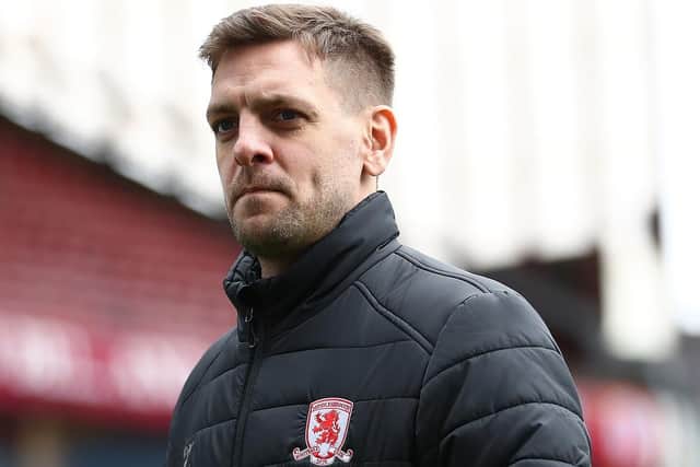 Jonathan Woodgate, first team coach of Middlesbrough looks on ahead of the Sky Bet Championship match between Aston Villa and Middlesbrough at Villa Park on March 16, 2019 in Birmingham, England. (Photo by Matthew Lewis/Getty Images)
