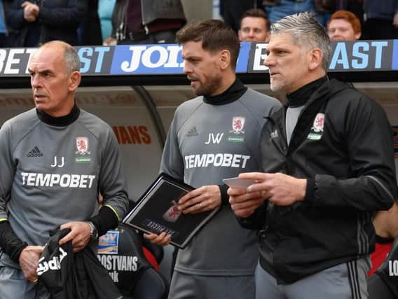 Jonathan Woodgate joined Middlesbrough's coaching staff in 2017.