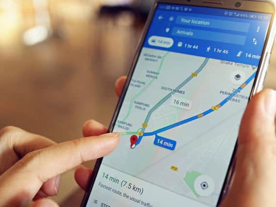 New features on Google Maps are designed to tell you if your driver is taking a longer route.