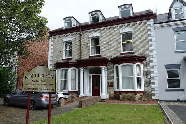 R Bell and Son Solicitors, Victoria Road, Hartlepool. Picture by FRANK REID