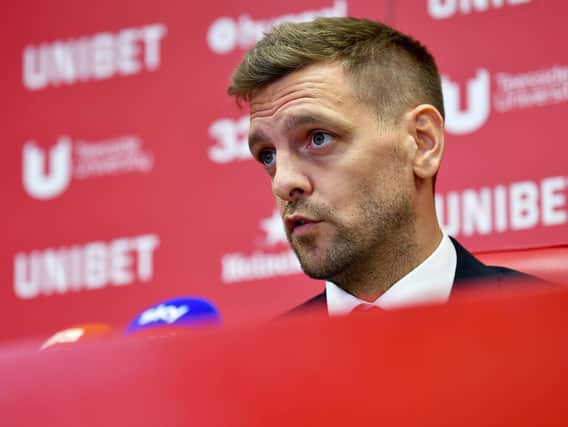 Jonathan Woodgate spoke to the press on Friday following his appointment as Middlesbrough's new manager.