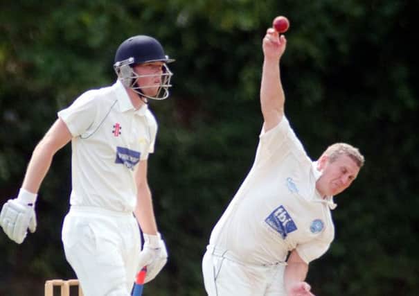 SEVEN WICKETS: Hartlepool CC bowler Craig Simmington. Picture by Joe Spence
