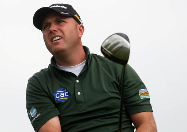 HOLE-IN-ONE: Graeme Storm
