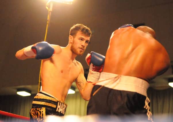 boxing at Temple Park Centre, South Shields - Anthony Hardy v Jason Nesbitt