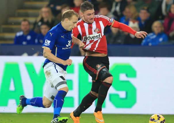 GIVING IT HIS ALL:  Sunderland's Connor Wickham
