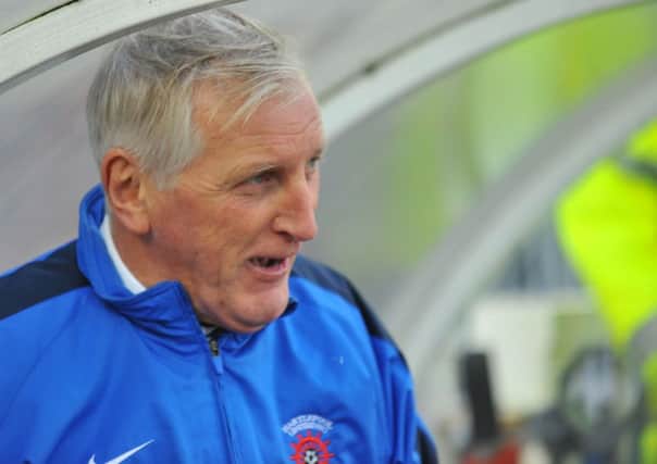 New Hartlepool United manager Ronnie Moore during the game against Oxford United. Picture by FRANK REID