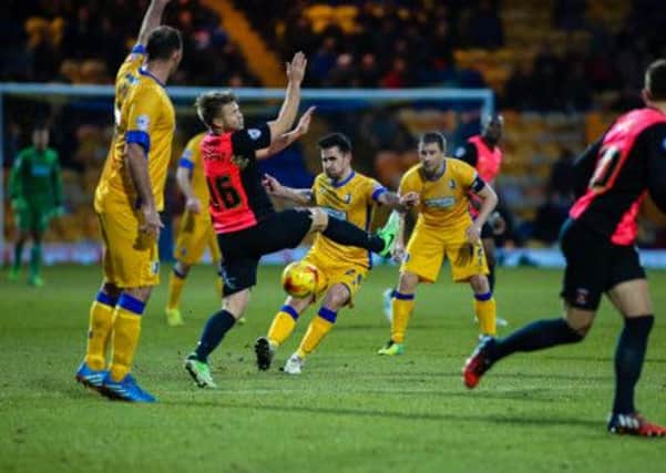1-1 DRAW: Mansfield Town v Hartlepool UNited