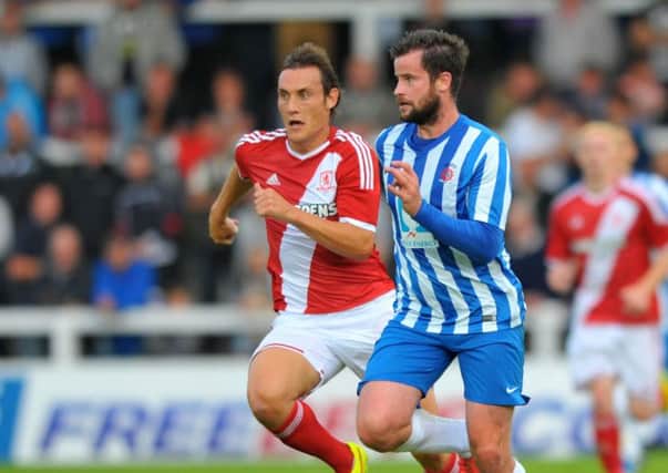 RIGHT MAN TO FILL IN:  Dean Whitehead could be set to play at right-back