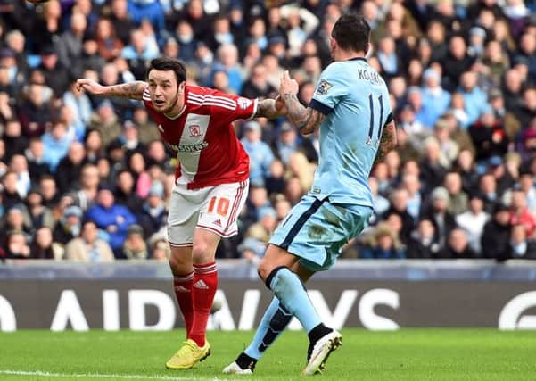 ATTRACTED INTEREST: Middlesbrough's Lee Tomlin
