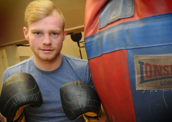 NEW Professional boxer Liam Cammock.