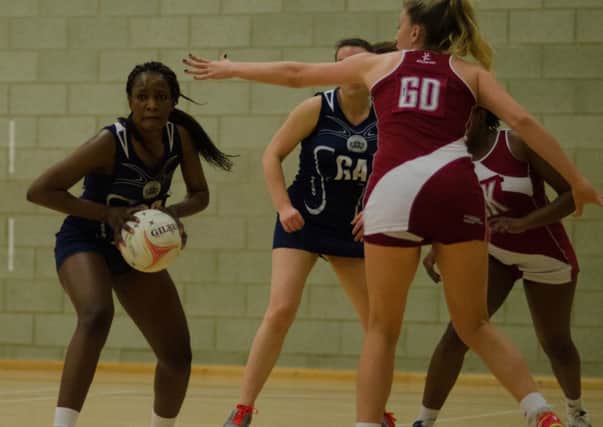 ATTACKER: Toetsie Kambatuku on the ball for Oaksway against New Cambell. Picture by JOE SPENCE