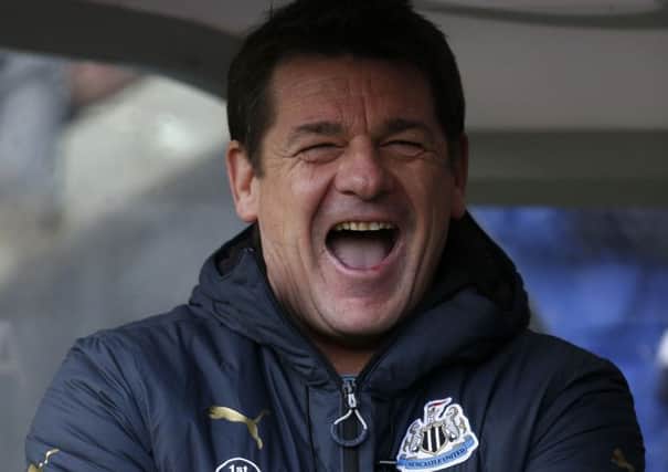 WE DON'T NEED DEFENDERS: Newcastle United manager John Carver