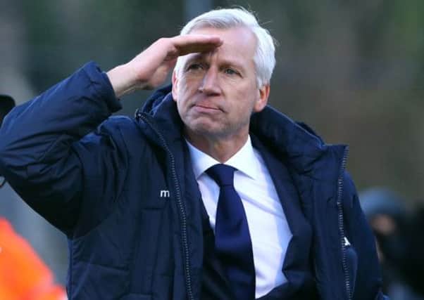 DESERVES SALUTING: Crystal Palace manager Alan Pardew