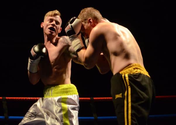SECOND PRO FIGHT: Liam Cammock. Picture by JOE SPENCE