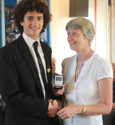 Jassem Sukar pictured at the Hartlepool Sports awards in 2012