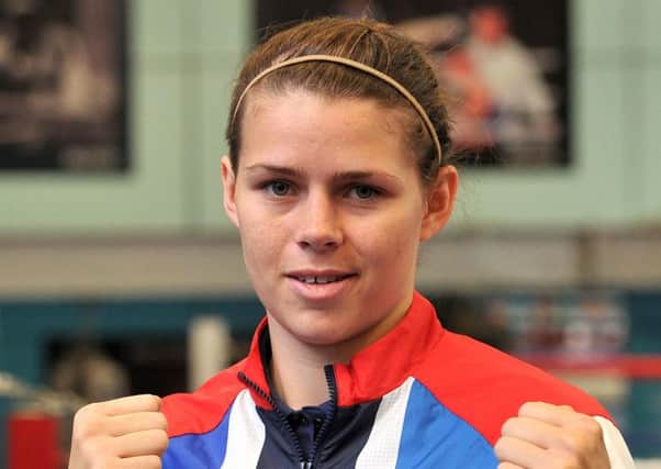 Great Britain's Savannah Marshall poses during the Team GB Boxing announcement at the English Institute of Sport, Sheffield. PRESS ASSOCIATION Photo. Picture date: Monday June 11, 2012. Photo credit should read: Martin Rickett/PA Wire